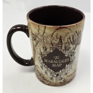 Harry Potter Marauder's Map Coffee Mug Warner Brothers Studio London 16 Oz